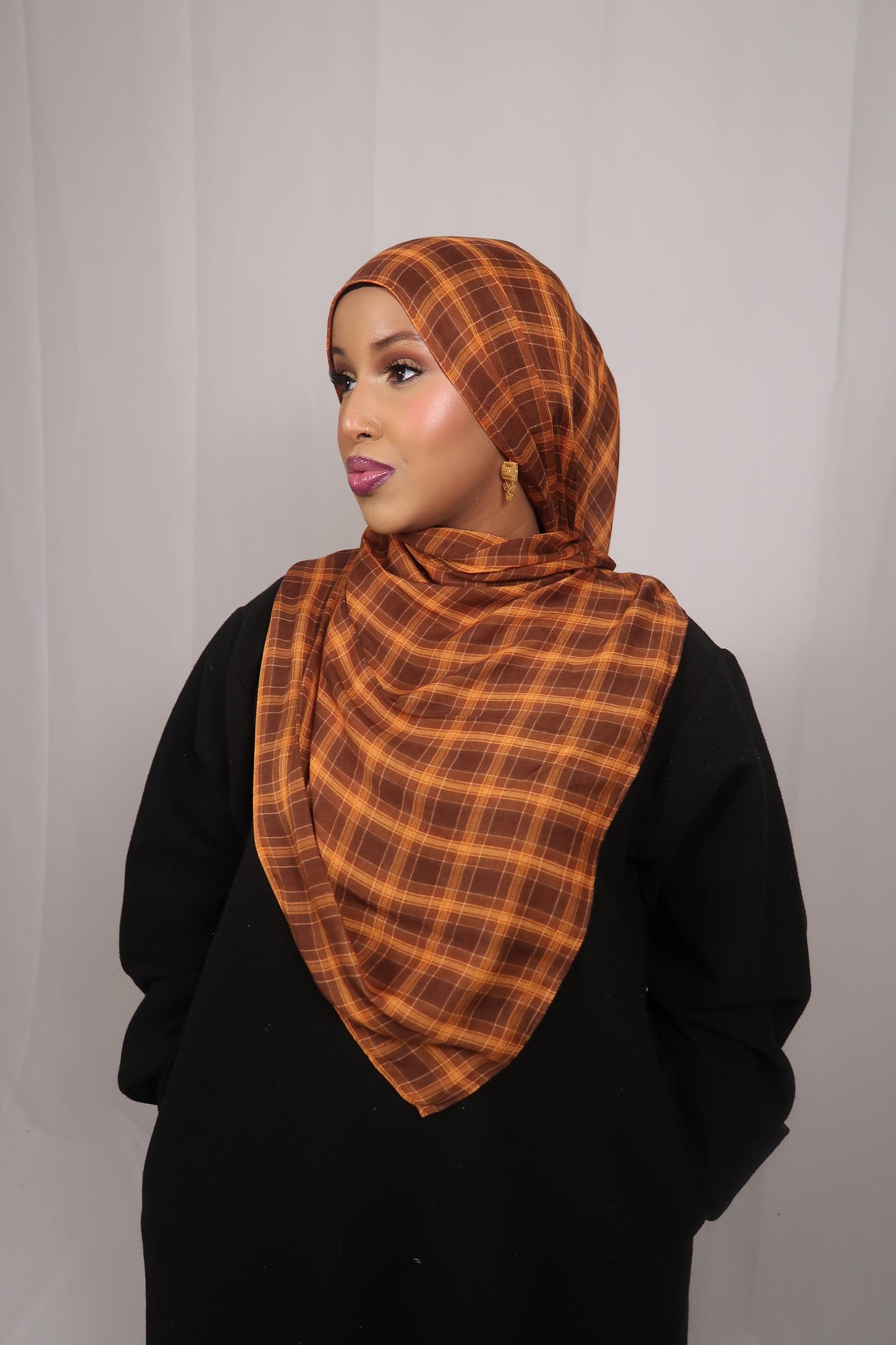 Toasted Amber Plaid