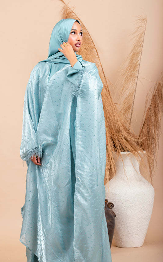 Celestial Feather Abaya