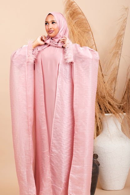 Celestial Feather Abaya