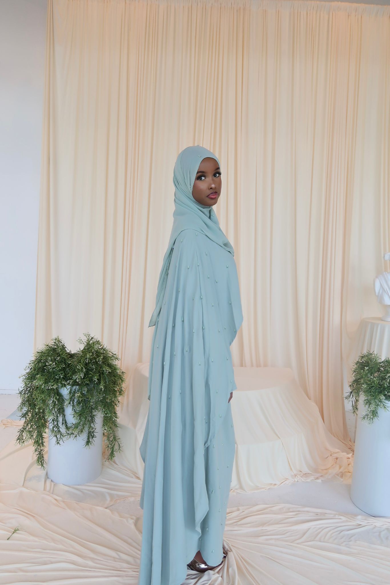 Sanà – Eid Cape Abaya | Asha's Luxury Abayas