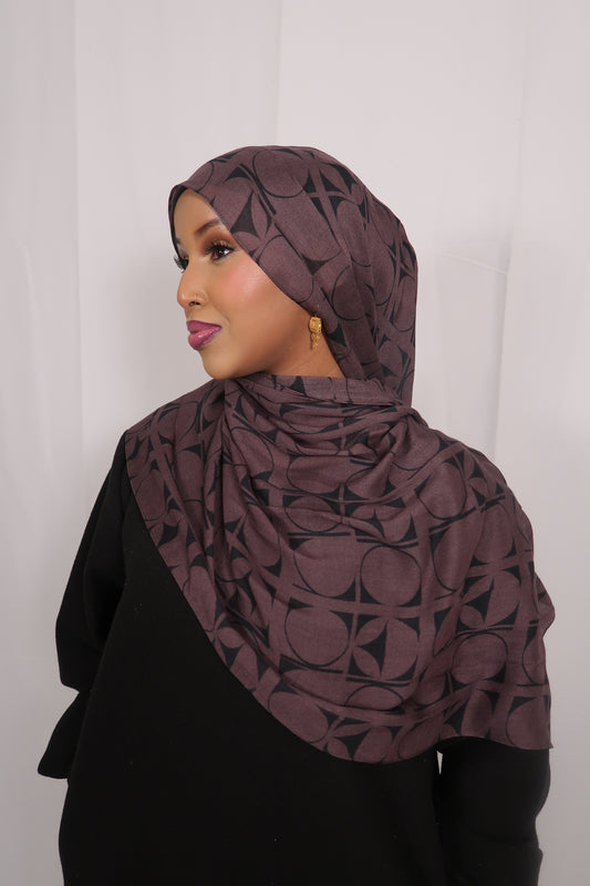 Smoked Plum Abstract